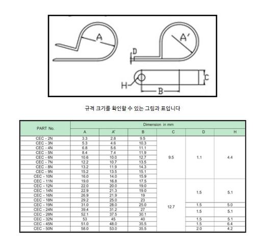 pvc클램프(새들)