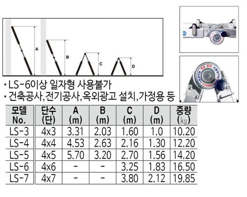 사다리 LS7단